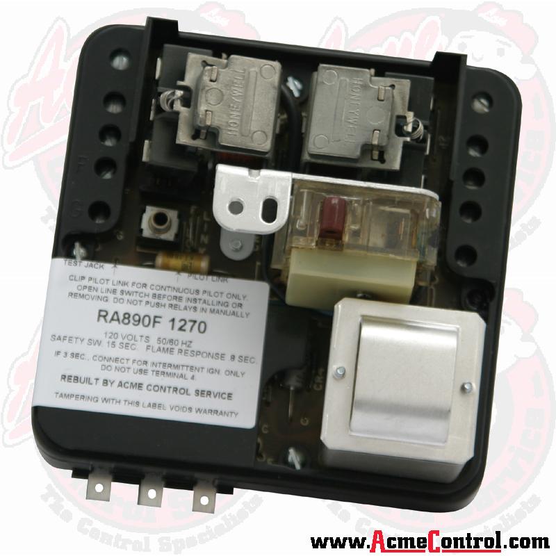 プロテクトリレーHoneywell RA890G-1040 バーナー用 Flame relay RA890G1245/RA890G1286 Honeywell